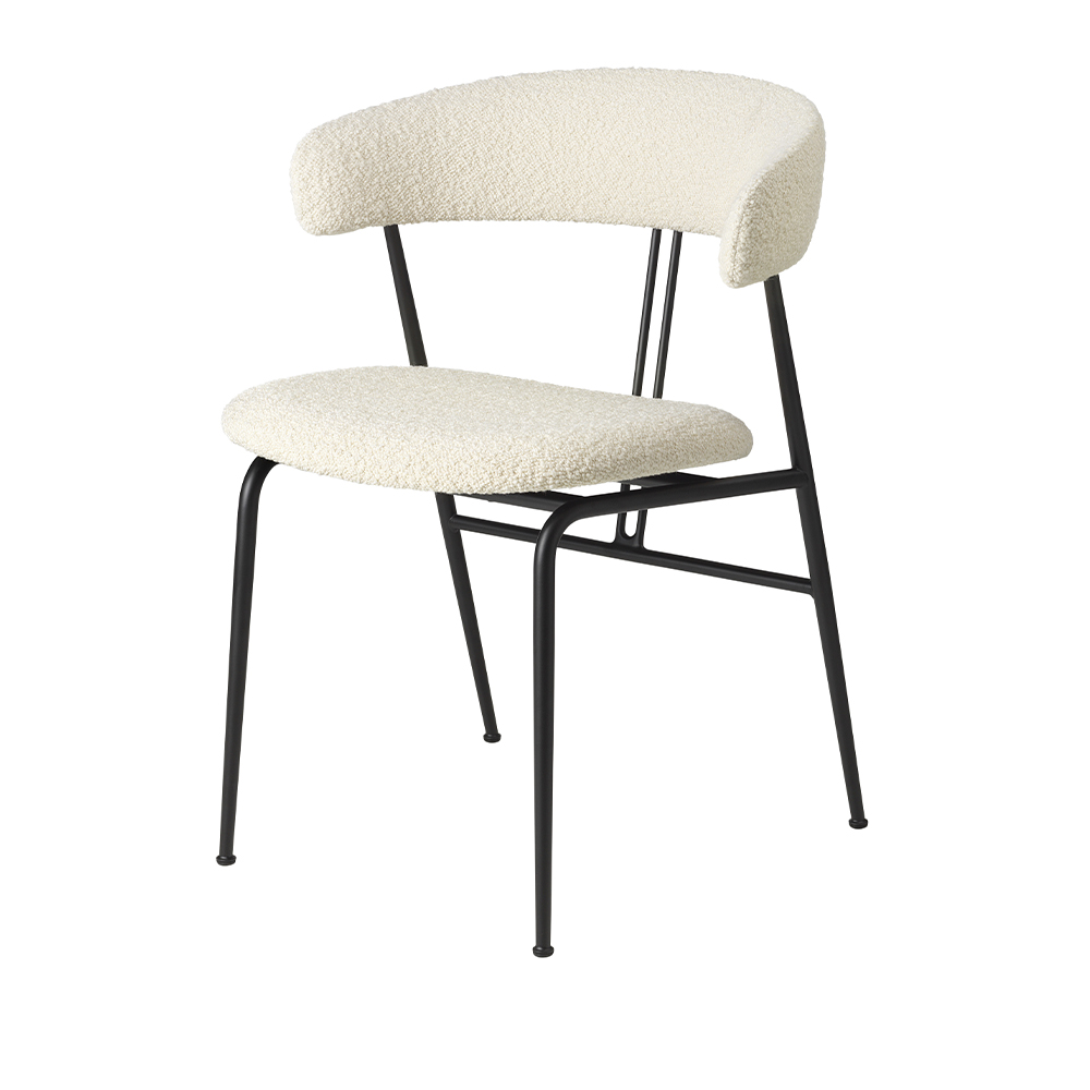 Gubi - Violin Dining Chair | Fully upholstered - Gubi - Paustian