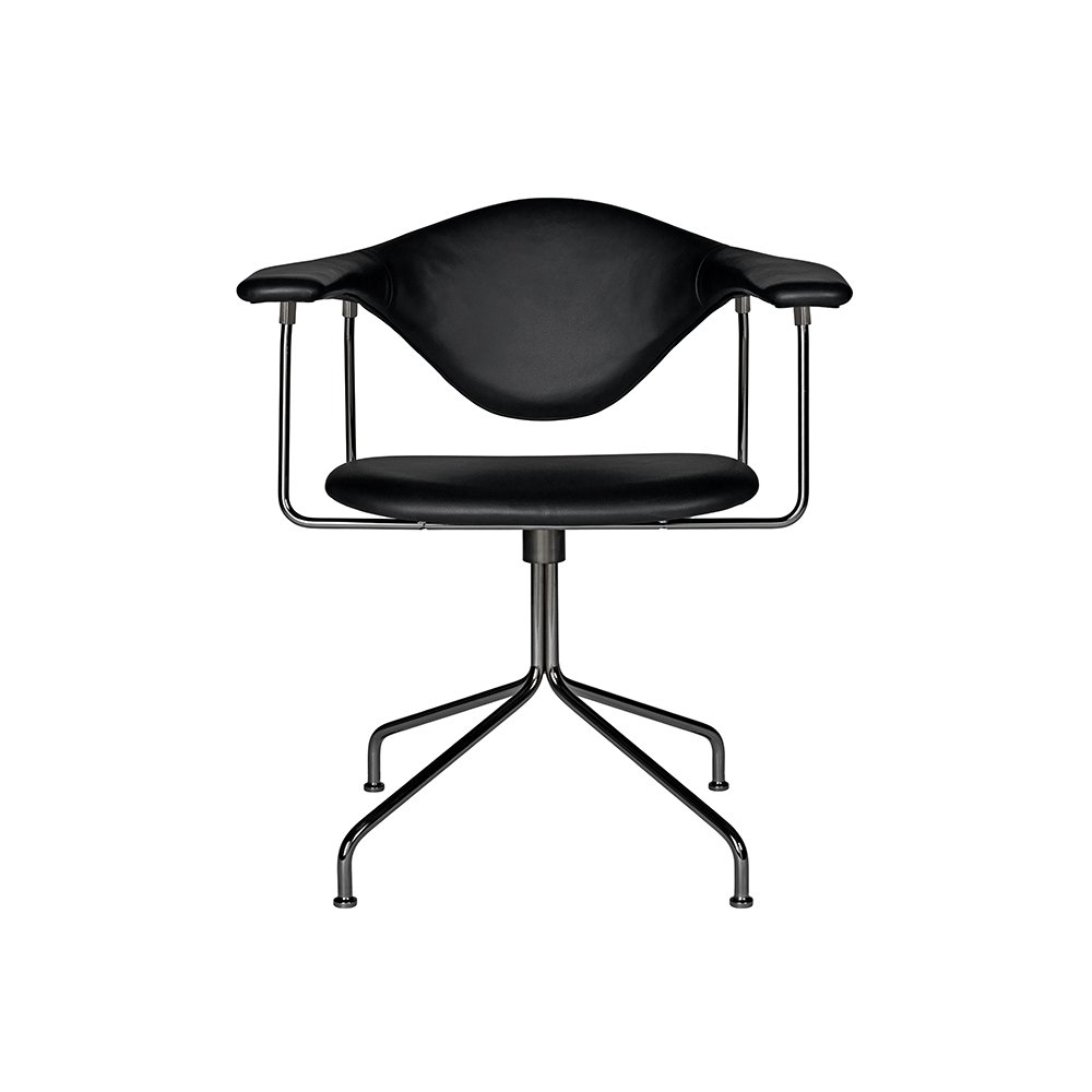 Gubi - Masculo Meeting Chair | Swivel Base - Gubi - Paustian