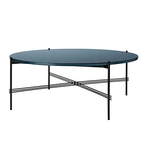 Gubi Gamfratesi TS Table Sortglas Sofabord Ø105 Gubi Gamfratesi TS Table Sortglas Sofabord Ø105