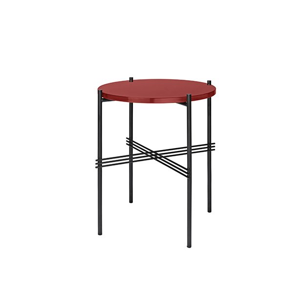 Gubi Gamfratesi TS Table sortglas Sofabord Ø40 Gubi Gamfratesi TS Table Sortglas Sofabord Ø105