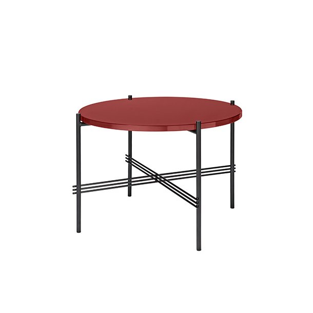 Gubi Gamfratesi TS Table sortglas Sofabord Ø40 Gubi Gamfratesi TS Table Sortglas Sofabord Ø105