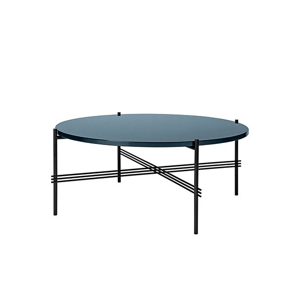 Gubi Gamfratesi TS Table Sortglas Sofabord Ø80 Gubi Gamfratesi TS Table Sortglas Sofabord Ø105