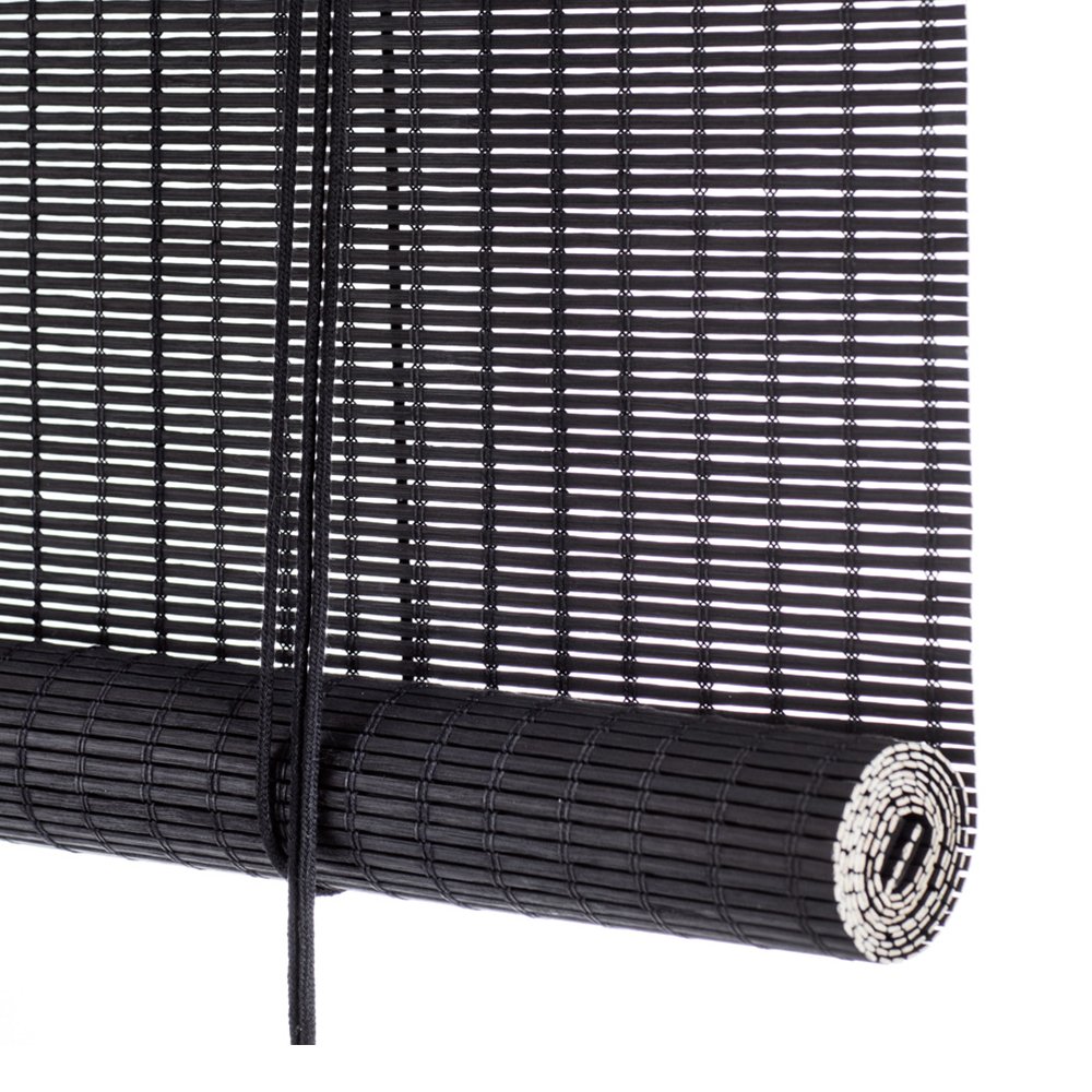 Color & Co Rullegardin Sort Bambus Color & Co Designdelicatessen