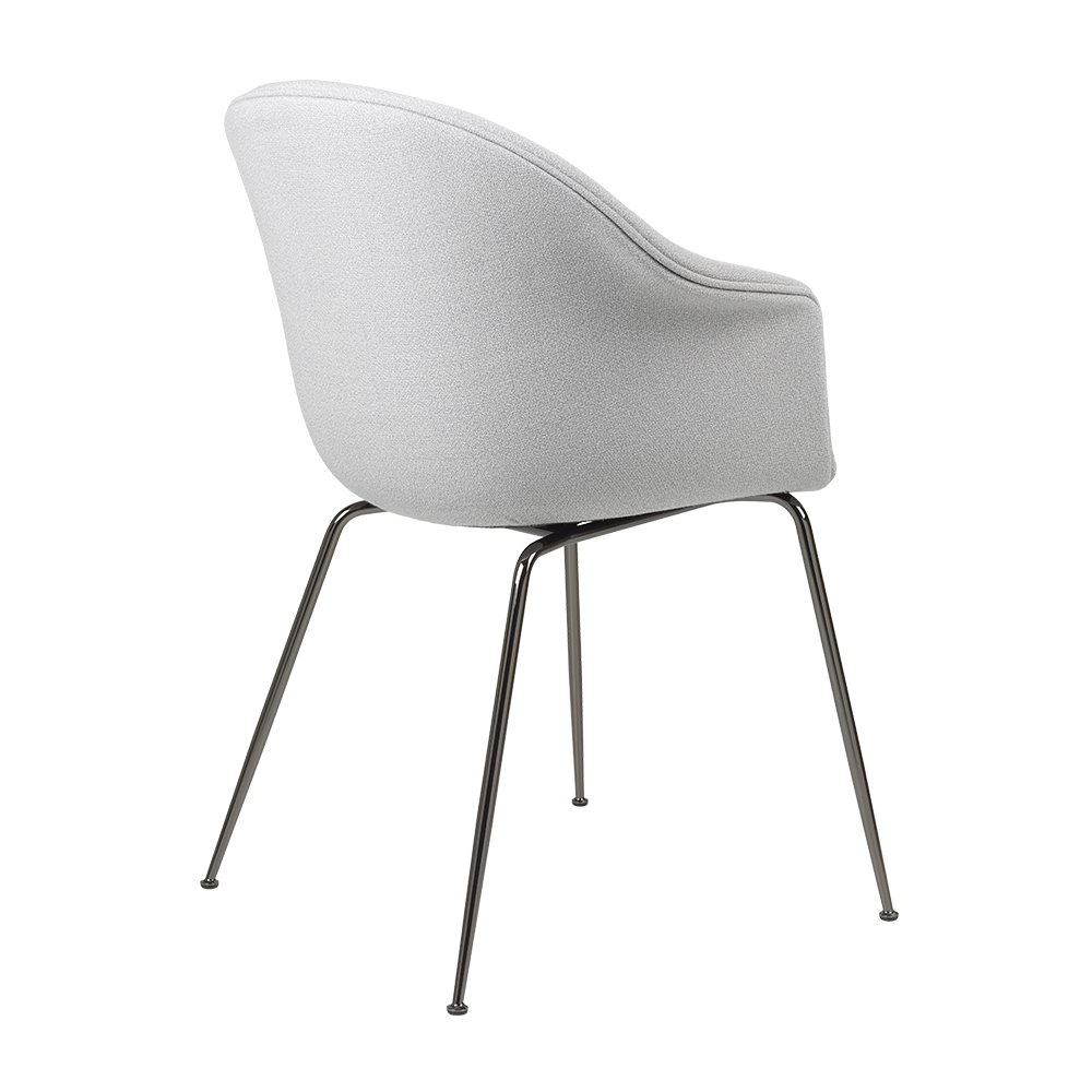 Gubi Bat Dining Chair | Fully upholstered | Conic base Gubi Bat Dining Chair | Fully upholstered | Conic base