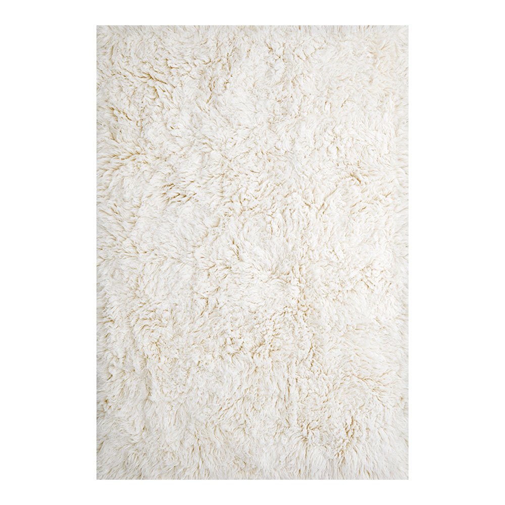 LAYERED SHAGGY Rug Off White Layered Designdelicatessen