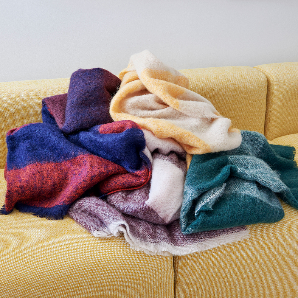 Hay Mohair Blanket Hay Designdelicatessen / Lager